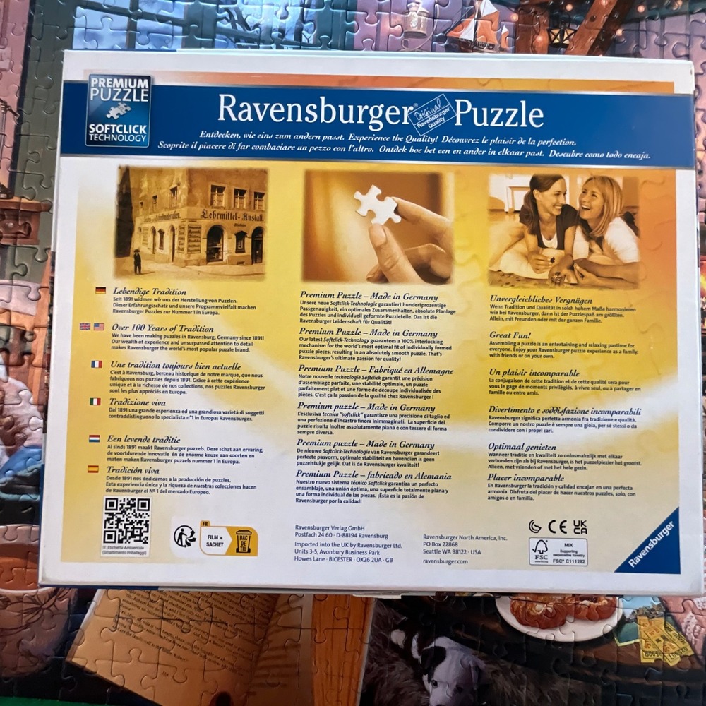 Ravensburger Puzzle "Cozy Retreat" 500 Large Pcs - Picture 5 of 5